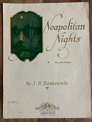 Spartiti notti napoletane - notti,