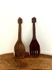 Wooden African Salad Serving