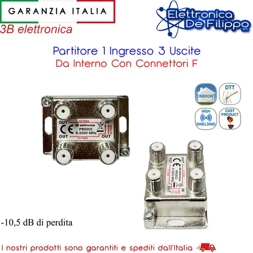 Partitore ingresso uscite - ingresso, 3