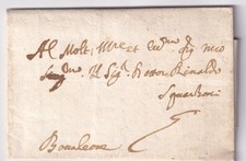 AA312-ANTICA LETTERA DA