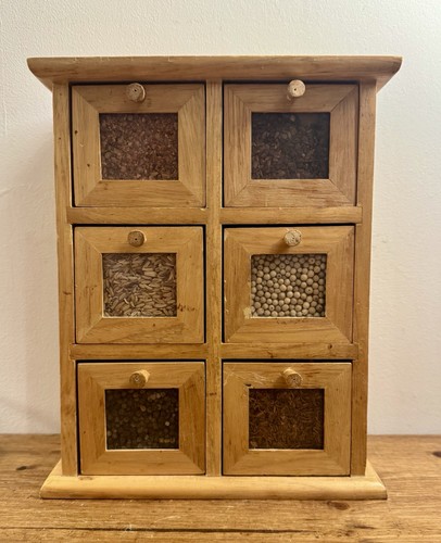 Cassettiera porta spezie