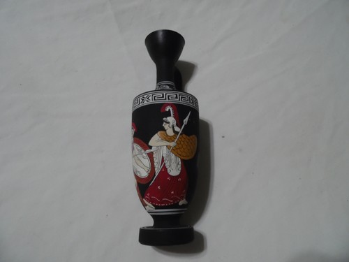 Vaso vintage greco nero