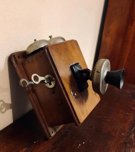 Telefono vintage parete - telefono, a