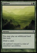*MRM* FR/VF 4x Explorer - Explore MTG Magic Worlwake