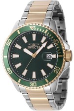 INVICTA 46143 PRO DIVER OROLOGIO UOMO ACCIAIO BICOLORE VERD DATA 45mm SOTTOCOSTO