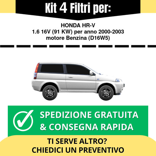 Kit tagliando filtri - tagliando, 4