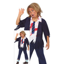 COSTUME LICEALE ZOMBIE PER