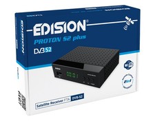 EDISION PROTON S2 Ricevitore Nero Full HD DVB-S2 Unicable WiFi