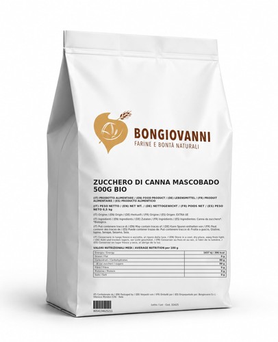 Zucchero canna mascobado - zucchero, di