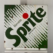 Insegna smaltata Sprite - 60x55x2 cm (23,6x21,7x0,8") - Insegna grande...