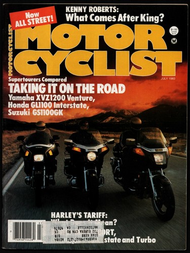 July 1983 motorcyclist - july,