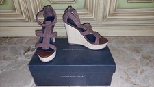 Tommy hilfiger Sandali con zeppa marroni seminuovo n. 36