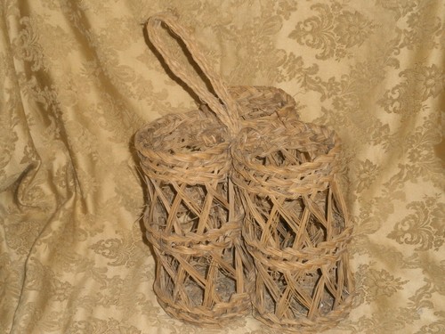 Vintage portabottiglie corda - vintage,