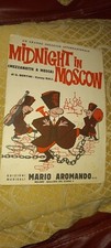 Spartito 1/2 MEZZANOTTE A MOSCA Kenny Ball MIDNIGHT IN MOSCOW Coro Armata Rossa