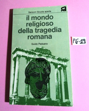 TEATRO IL MONDO RELIGIOSO DELLA TRAGEDIA ROMANA -GUIDO PADUANO-1974(ITA. E LAT.)