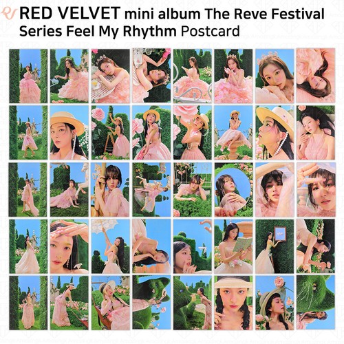 Cartolina red velvet reve - red,