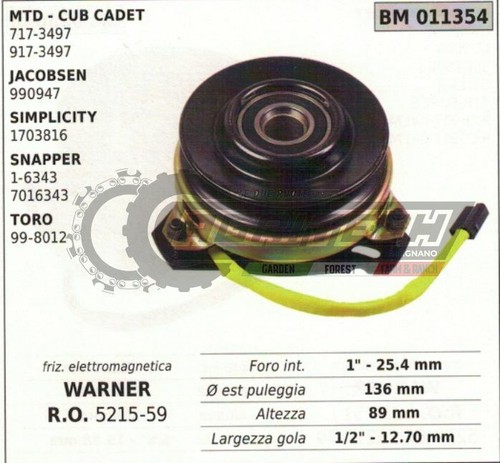 Frizione elettromagnetica - frizione,