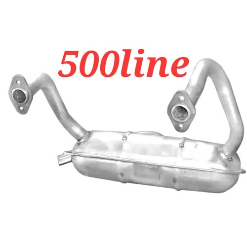 Marmitta scarico fiat - scarico, 500