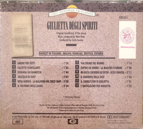 Nino rota giulietta degli - nino,