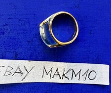 ? ANELLO ORO 18 K CON PIETRA ACQUA MARINA BULGARI TRONCHETTO ANNI 90 GIOIELLO?