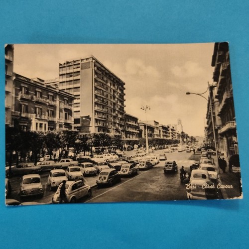 Bari corso cavour cartolina - -,