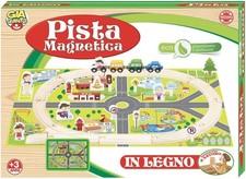 Pista magnetica in legno