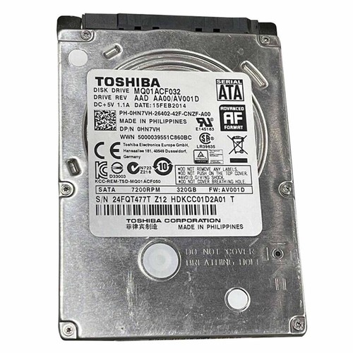 Hard disk 320gb - disk, toshiba