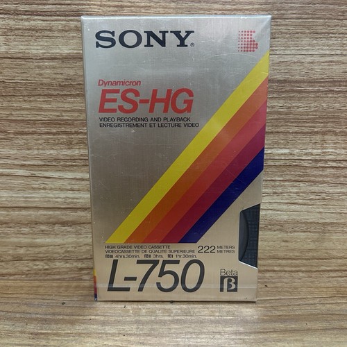 Sony betamax l750 gold - sony, es-hg