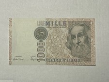 Banconote italiane Mille Lire