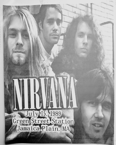 Nirvana bleach tour boston - nirvana,
