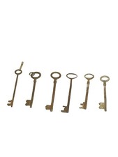 6 Antiche Chiavi in ferro