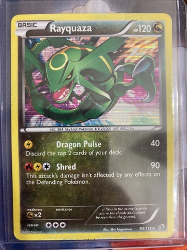Pokémon tcg rayquaza 93 - -, 93/113