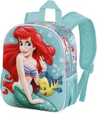 Zainetto Asilo Ariel Effetto 3D Spallacci Regolabili per Bambine  31x26x11 cm.