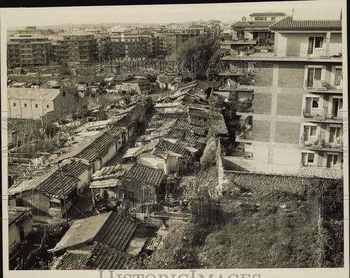 1969 stampa foto baraccopoli - 1969,