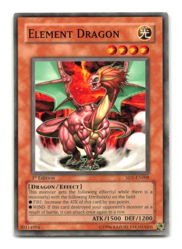 Element dragon sd1 en008 1 - -, 1°