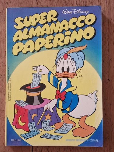 Super almanacco paperino prima - super,