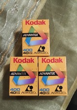 3 X Kodak Advantix 400 Color