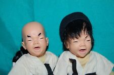 COPPIA PACIOCCHINI   KUNG FUN CLUB EL GRECO VINTAGE ITALIAN DOLL