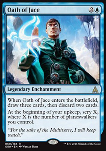 Mtg oath jace - jace, exc