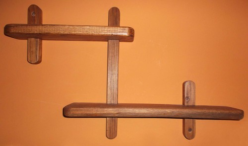Mensola legno massello di - in,