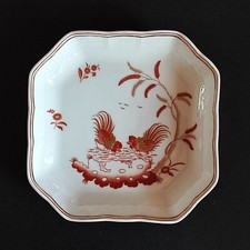 Piattino a stuoia con decoro