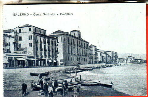 Cartolina salerno non - , fp