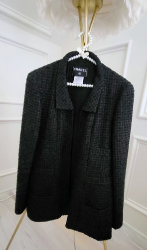 Authentic chanel black tweed - authentic,