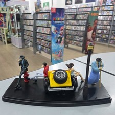 LUPIN THE THIRD BANPRESTO FAMILY COLLECTIVE WITH CAR 4 FIGURE FULL SET *USATO*