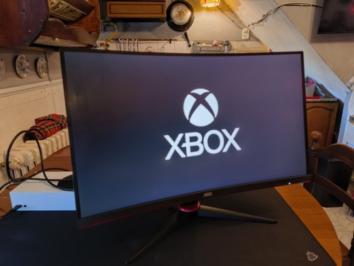 Monitor gaming aoc curvo - monitor,