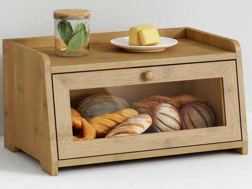 Portapane legno per piano - in,