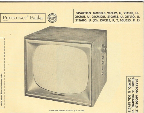 1956 sparton 21cl12 - 1956,