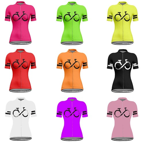 Maglia ciclismo donna - full, zip