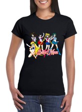 T shirt Sailor Moon Donna Bambino Maglietta Cartoni Animati Anni 90
