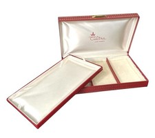 Scatola portagioie rossa - , perle